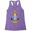 cornholio's gym Racerback Tank