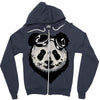 sunglasses panda Zipper Hoodie