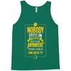 nobody exists on purpose Tank Top