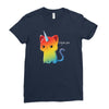 the magical kittencorn Ladies Fitted T-Shirt