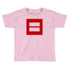 equality for all sign marriage equality t shirts t shirt Toddler T-shirt