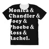 Friends Tv Show All Over Women's T-shirt