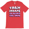 train insane or remain the same T-Shirt