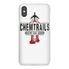 jet chemtrails red &amp; grey logo iPhoneX