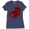 sheep Ladies Fitted T-Shirt