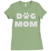 this mom loves dogs Ladies Fitted T-Shirt