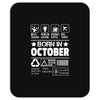 Born In October Mousepad