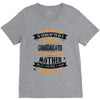 Super Cool Granddaughter Of A Freaking Awesome Mother V-Neck Tee
