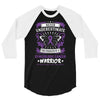 Never Underestimate The Strength Of A Gynecologic Cancer Warrior 3/4 Sleeve Shirt