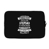 Super Cool Stepdad Of A Freaking Awesome Granddaughter Laptop sleeve