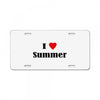 i love summer License Plate