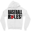 baseball rules Zipper Hoodie