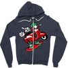 funny Zipper Hoodie