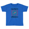 All I Want For Christmas Is Pizza Ugly Christmas For Light Toddler T-shirt