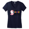 My Unicorn Ate My Homework Women's V-Neck T-Shirt