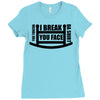 you toucha Ladies Fitted T-Shirt