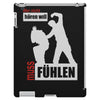 wer nicht h&ouml;ren will muss f&uuml;hlen iPad 3 and 4 Case