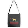 colifornia republic parody pugfornia republic Adjustable Strap Totes