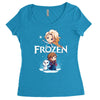 frozen Women's Triblend Scoop T-shirt