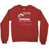 real girls go fishing Crewneck Sweatshirt