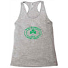 made in america with irish parts Racerback Tank
