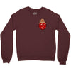christmas cookie pocket Crewneck Sweatshirt