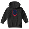 land of the free shield Youth Hoodie