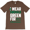 i wear emerald green for liver cancer awareness T-Shirt