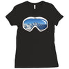 ski goggles copy Ladies Fitted T-Shirt