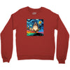Totoro Van Gogh Parody Crewneck Sweatshirt