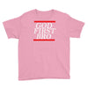 new  god first bro  t shirt religious humor lord tee Youth Tee