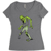 zombie Women's Triblend Scoop T-shirt