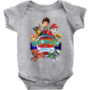 paw patrol birthday boy  brother Baby Bodysuit