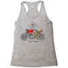 custom motorcycle Racerback Tank