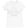 basketball mom Ladies Fitted T-Shirt