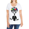 monkey Ladies Curvy T-Shirt
