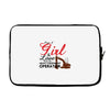 Just A Girl In Love With Her Heavy Equıpment Operator Laptop sleeve