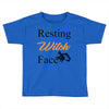 resting witch face   fall t shirt   funny halloween Toddler T-shirt