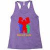 wreck it ralph silhouette Racerback Tank