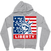 liberty statue Zipper Hoodie