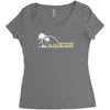 malibu sands Women's Triblend Scoop T-shirt
