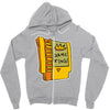old school gaming king Zipper Hoodie