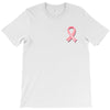 breast cancer ribbon survivor pocket T-Shirt
