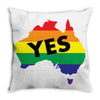Vote Yes Australia Throw Pillow