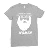 people without beard Ladies Fitted T-Shirt