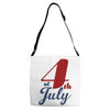 4th of july Adjustable Strap Totes