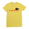 Be Your Own Hero Ladies Fitted T-Shirt
