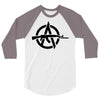 gun logo 3/4 Sleeve Shirt