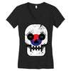 south korea till i die Women's V-Neck T-Shirt