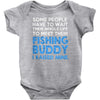 fishing buddy Baby Bodysuit